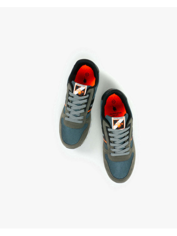 Szare adidasy męskie skórzane Szare adidasy męskie skórzane