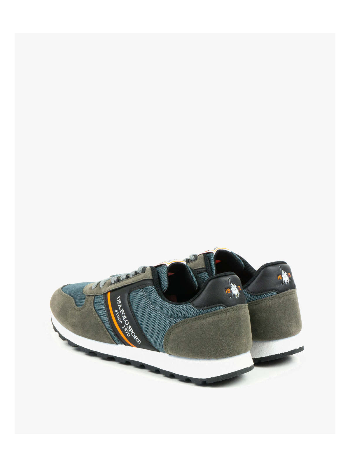 Szare adidasy męskie skórzane