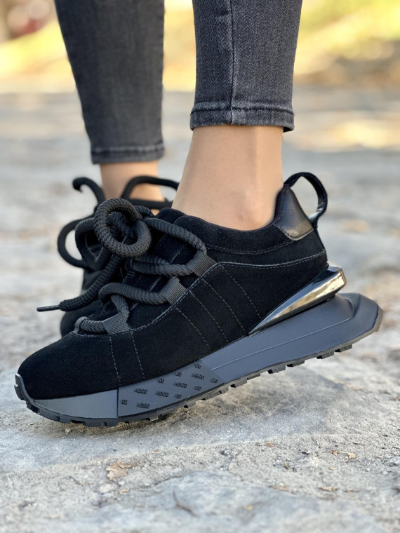 Sneakersy ze skóry naturalnej Sneakersy ze skóry naturalnej
