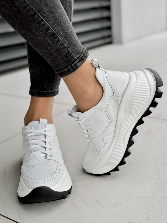 Sneakersy skórzane OLEKSY Polskiej produkcji Sneakersy skórzane OLEKSY Polskiej produkcji