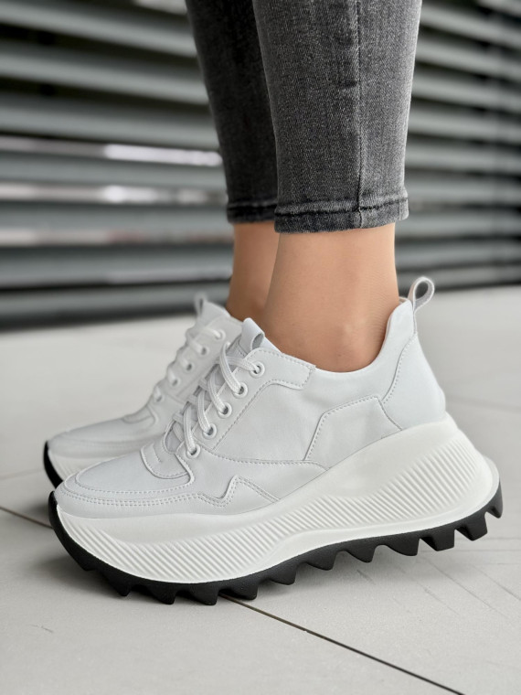Sneakersy skórzane OLEKSY Polskiej produkcji Sneakersy skórzane OLEKSY Polskiej produkcji