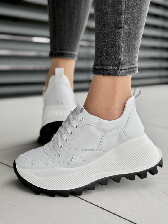 Sneakersy skórzane OLEKSY Polskiej produkcji Sneakersy skórzane OLEKSY Polskiej produkcji