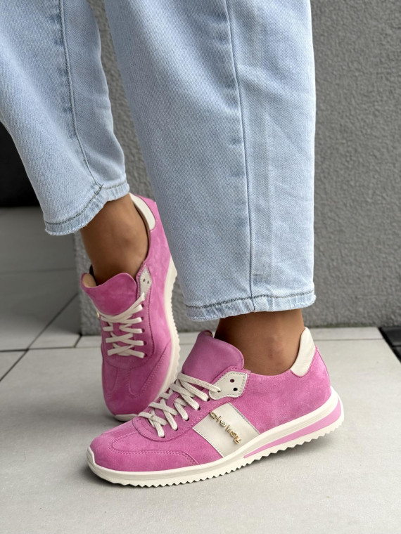 Sneakersy damskie OLEKSY ze skóry naturalnej Polskiej produkcji Sneakersy damskie OLEKSY ze skóry naturalnej Polskiej produkcji