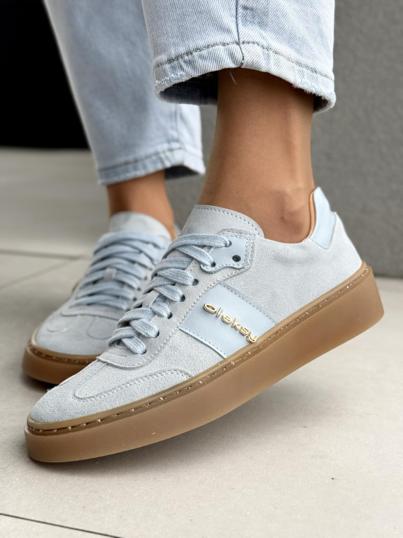 Sneakersy damskie OLEKSY ze skóry naturalnej Polskiej produkcji Sneakersy damskie OLEKSY ze skóry naturalnej Polskiej produkcji