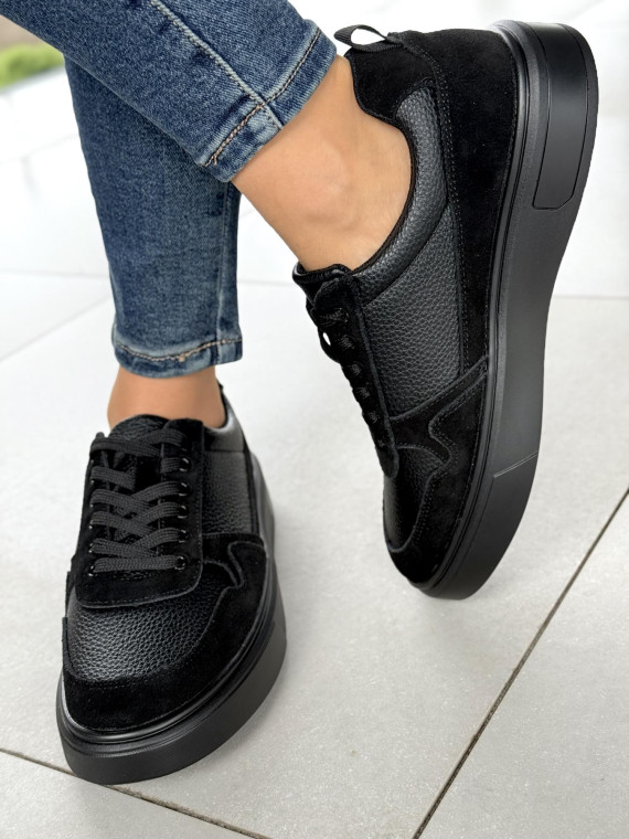 Sneakersy męskie ze skóry naturalnej Sneakersy męskie ze skóry naturalnej