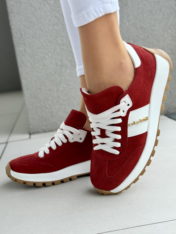 Sneakersy damskie OLEKSY ze skóry naturalnej Polskiej produkcji Sneakersy damskie OLEKSY ze skóry naturalnej Polskiej produkcji