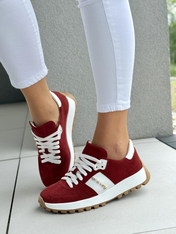 Sneakersy damskie OLEKSY ze skóry naturalnej Polskiej produkcji Sneakersy damskie OLEKSY ze skóry naturalnej Polskiej produkcji